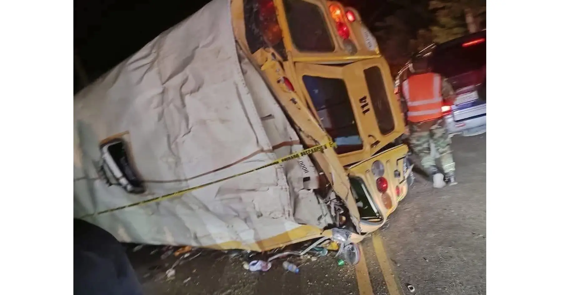 La madre en el suceso del autobús