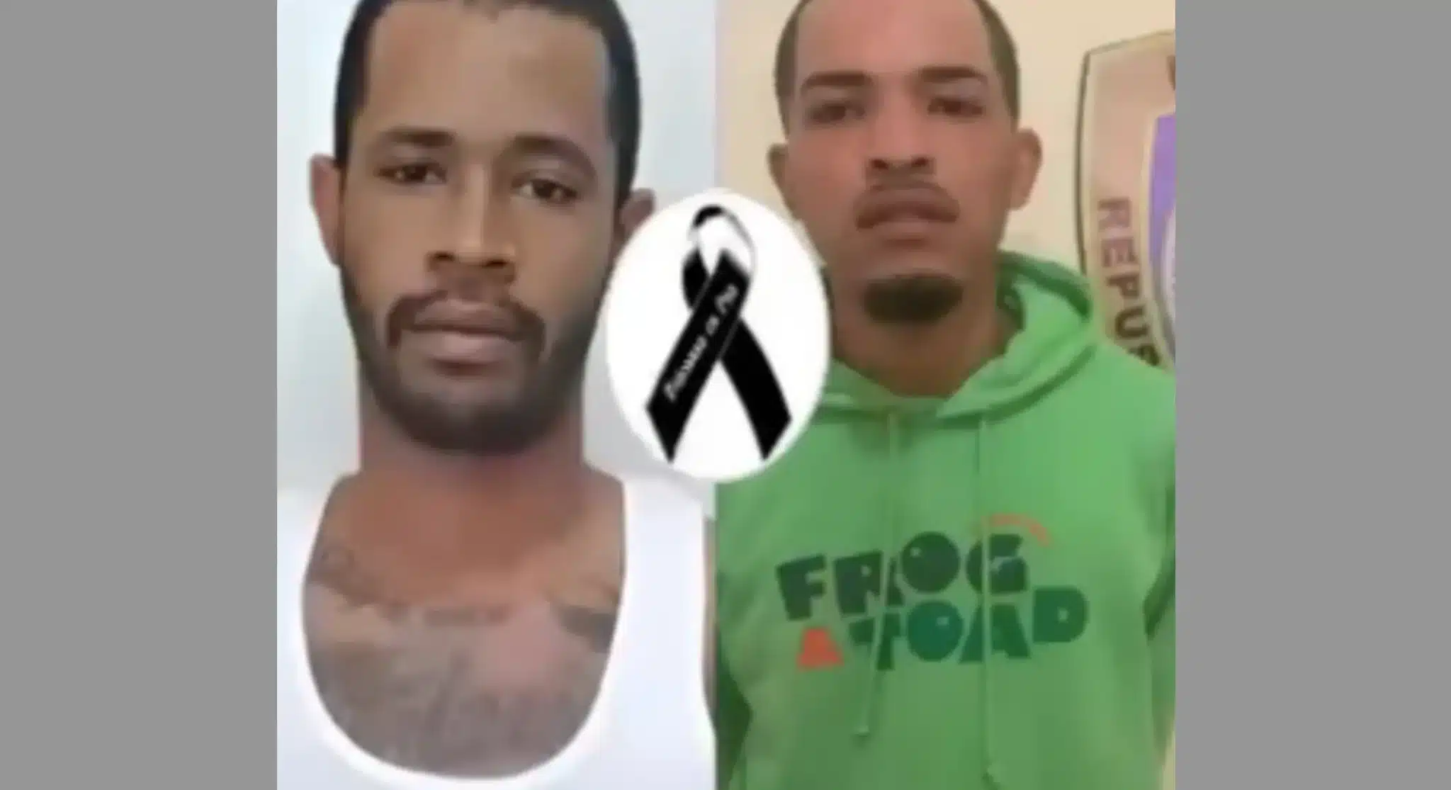 Dos hombres por el DICRIM en Manoguayabo