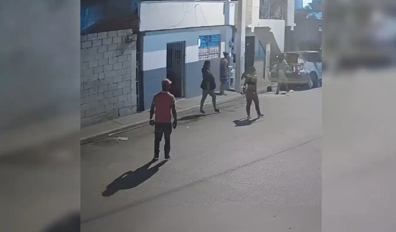 Suceso en el barrio Nibaje de Santiago