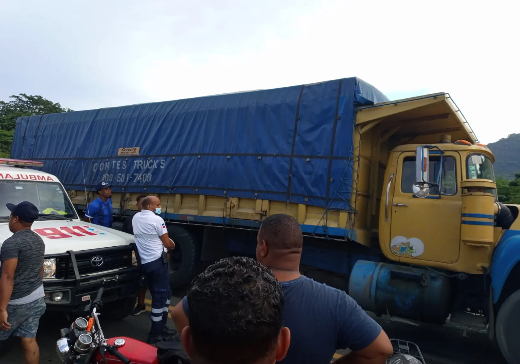 Suceso en la carretera Imbert–Puerto Plata