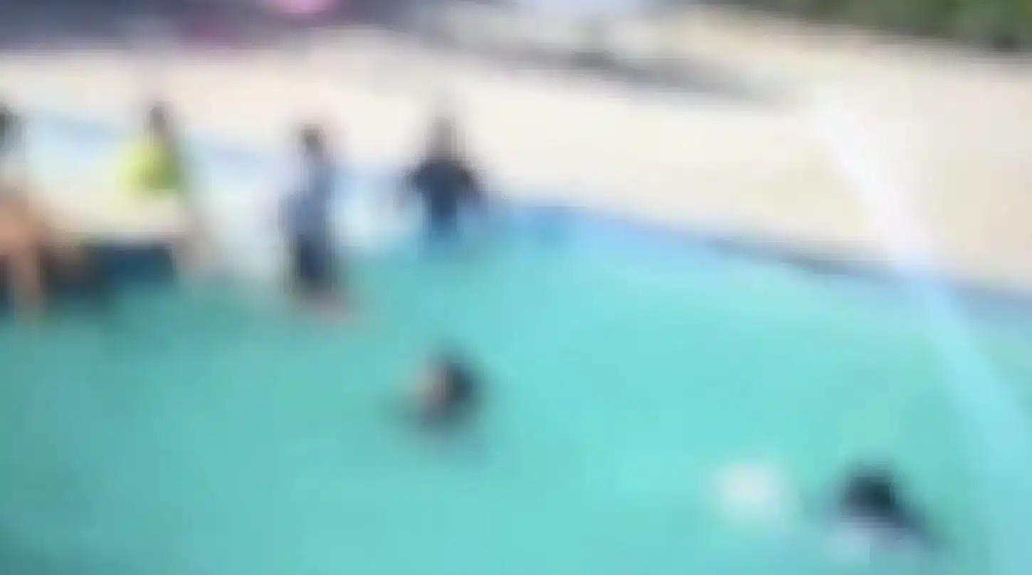 El video completo del Caso Stephora Joseph en la piscina