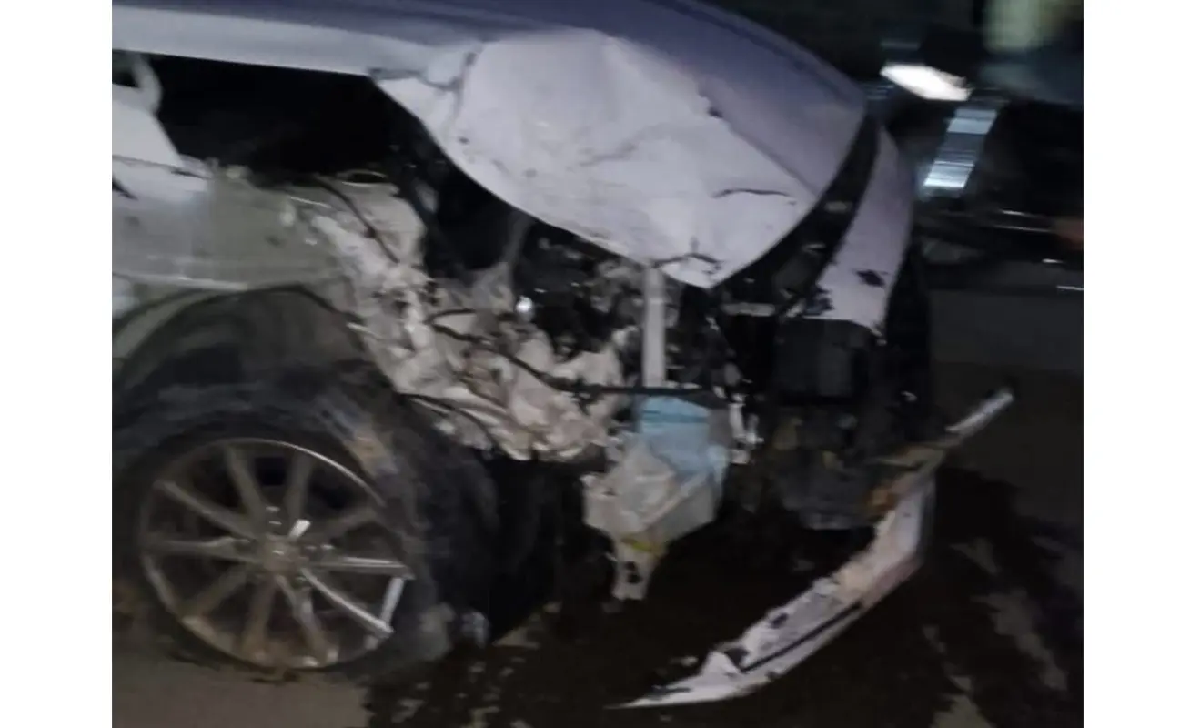 Así quedó el carro de Mantequilla tras presunta persecución