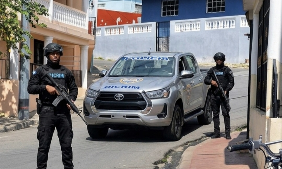 Pata de Pollo durante operativo de la Policía